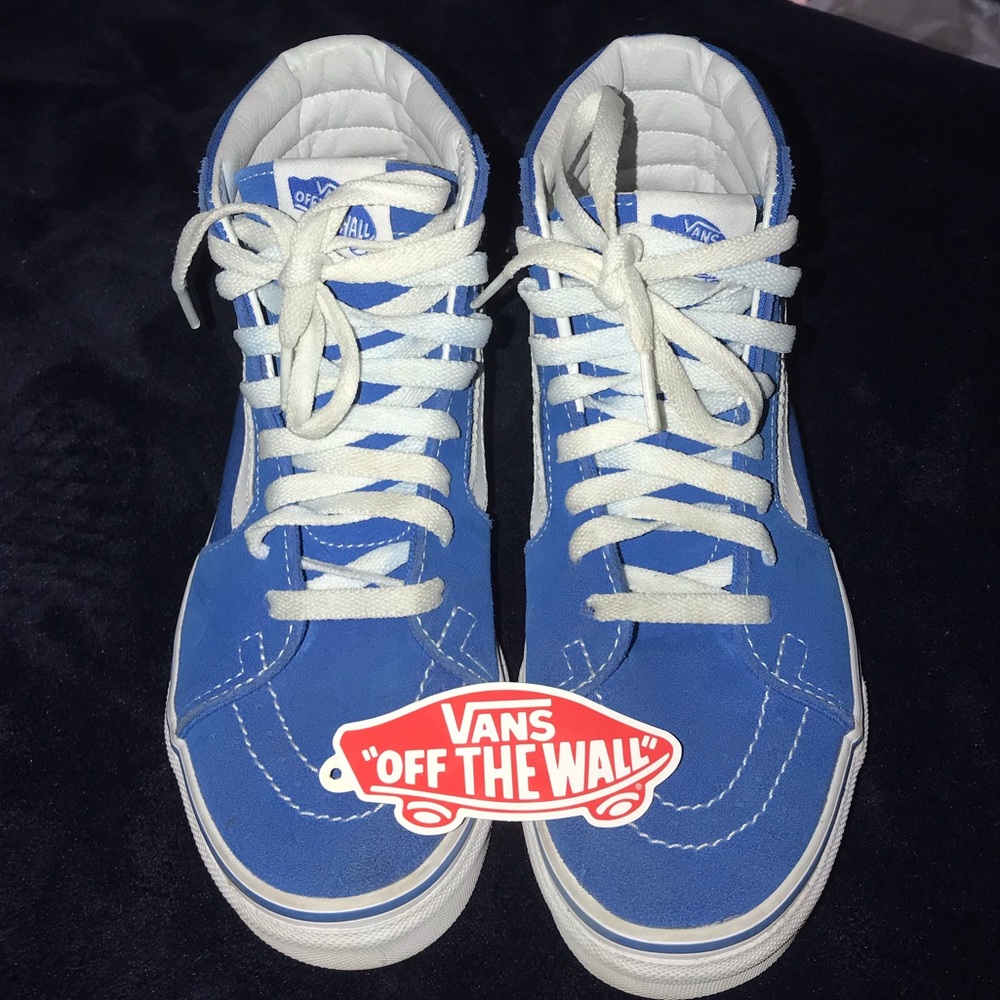 High Top Vans (sold out online) with sticker
